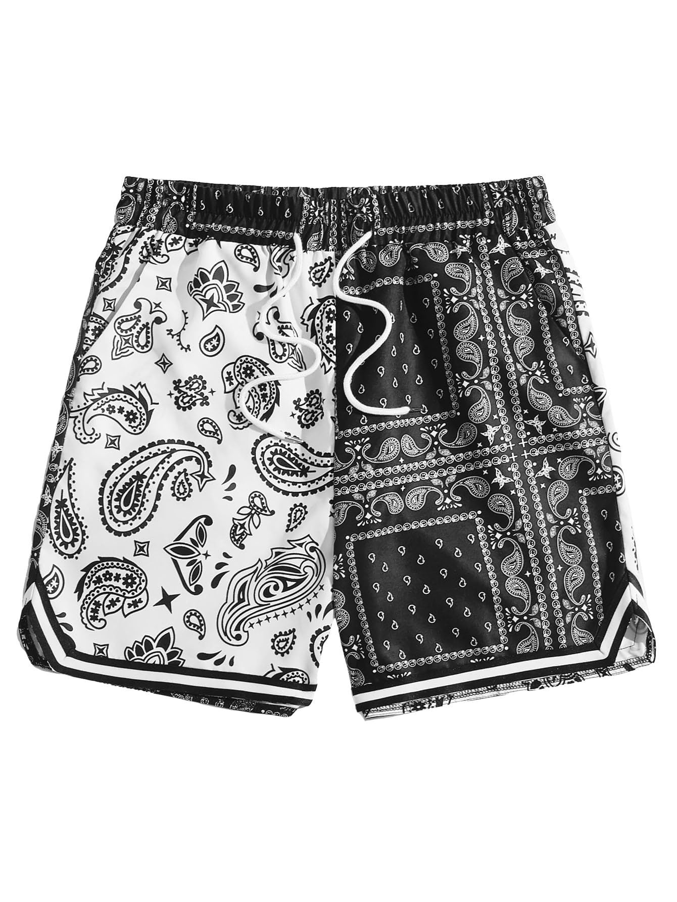 Graffiti 3D Casual Loose Men's Beach Pants