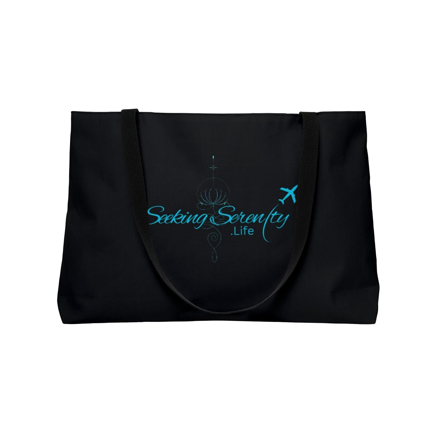 Serenity Weekender Tote Bag - Travel Essentials for Peaceful Getaways