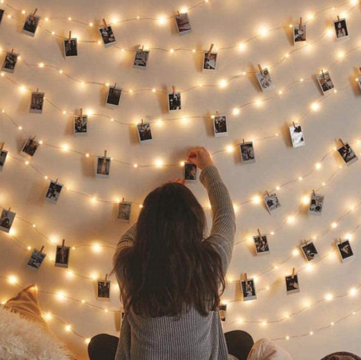 Fairy Photo Clip USB LED String Lights