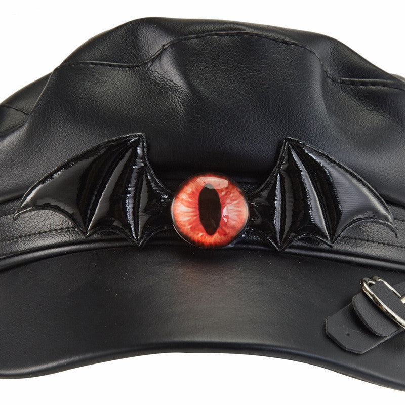 Gothic Dark Newsboy Punk Harajuku Peaked Cap