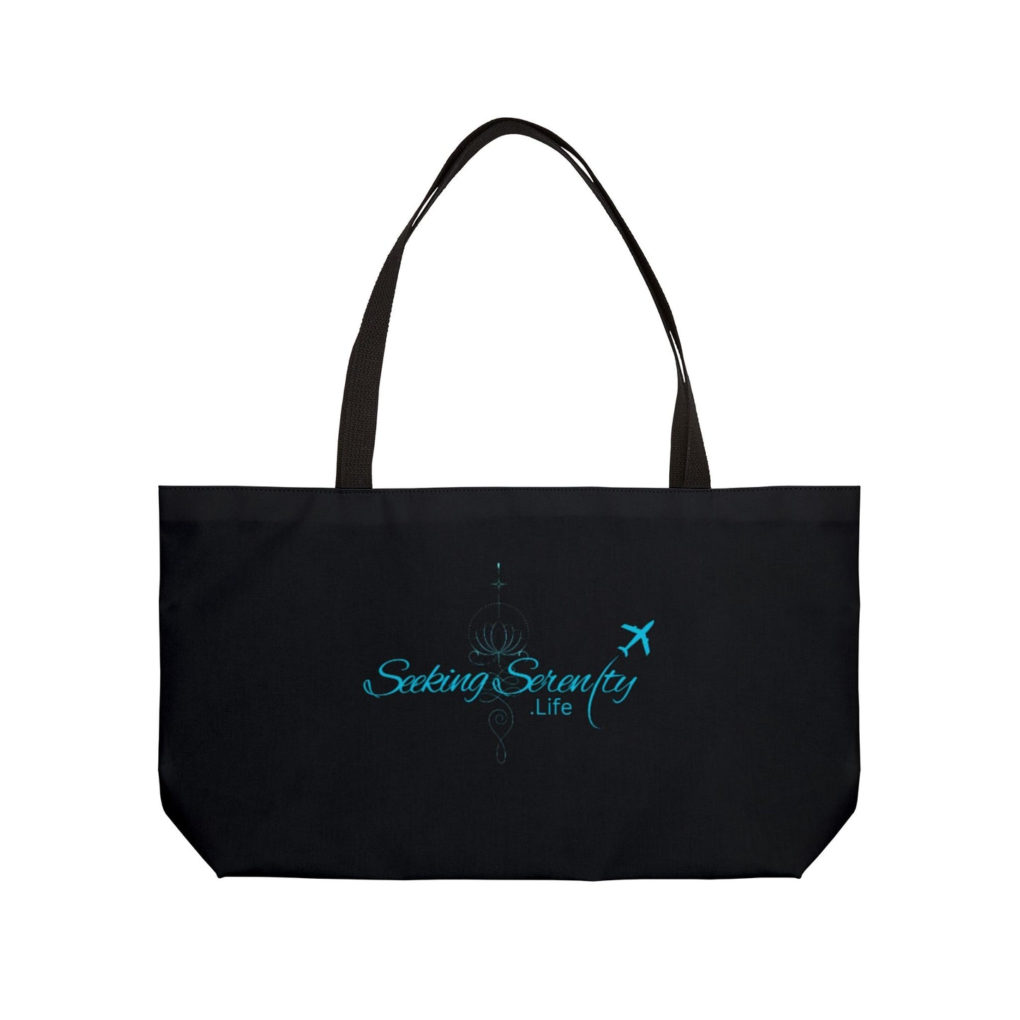 Serenity Weekender Tote Bag - Travel Essentials for Peaceful Getaways