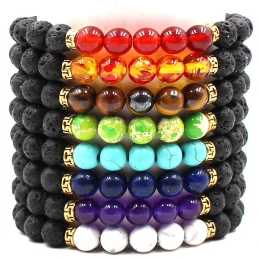 Elastic yoga bracelet