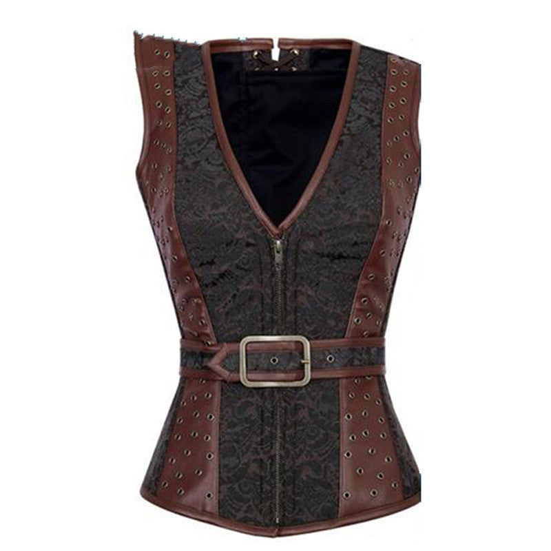 Medieval Victoria Steampunk Gothic PU Pattern