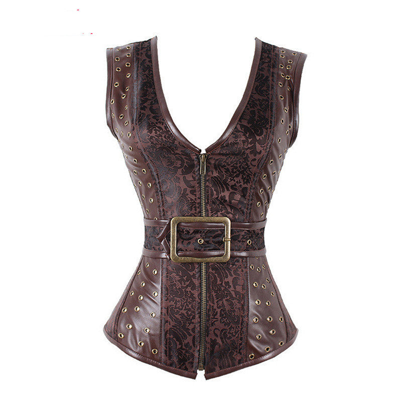 Medieval Victoria Steampunk Gothic PU Pattern