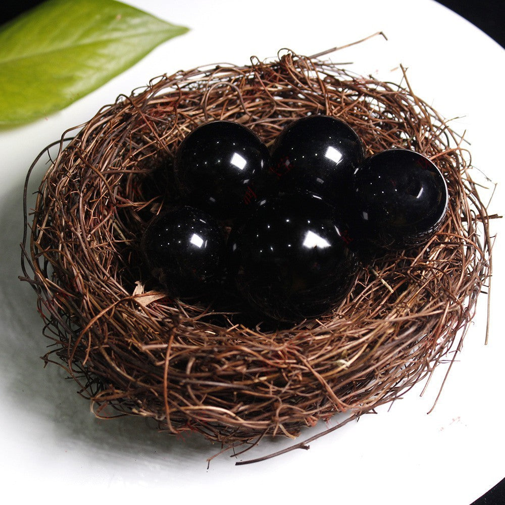 Natural Crystal Ball Energy Obsidian Raw Stone