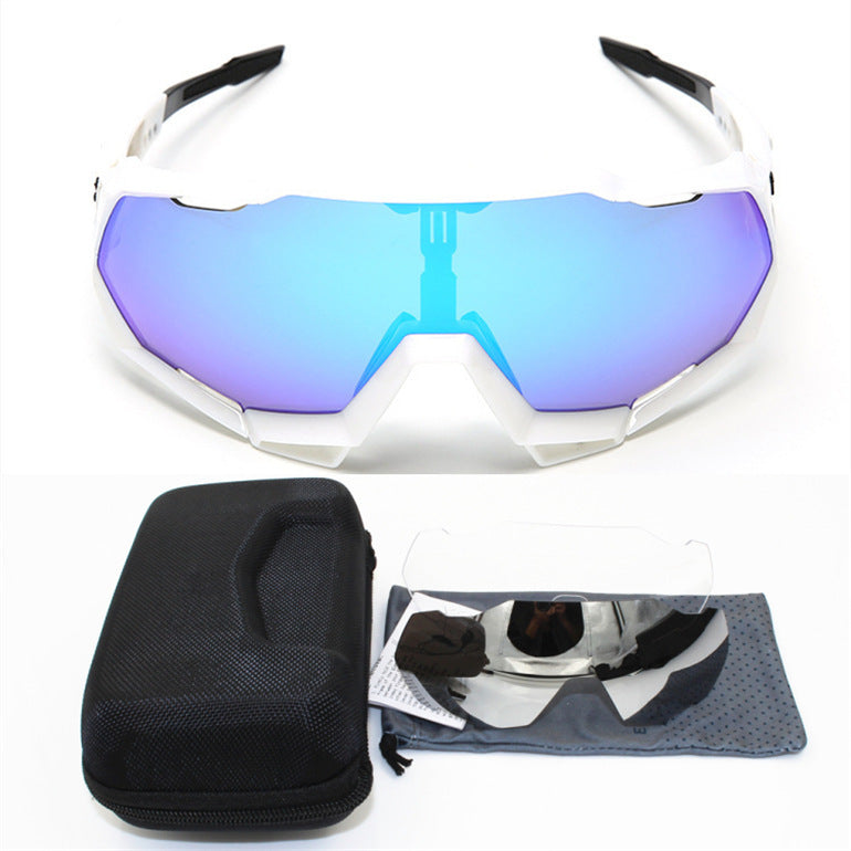 Bicycle riding glasses