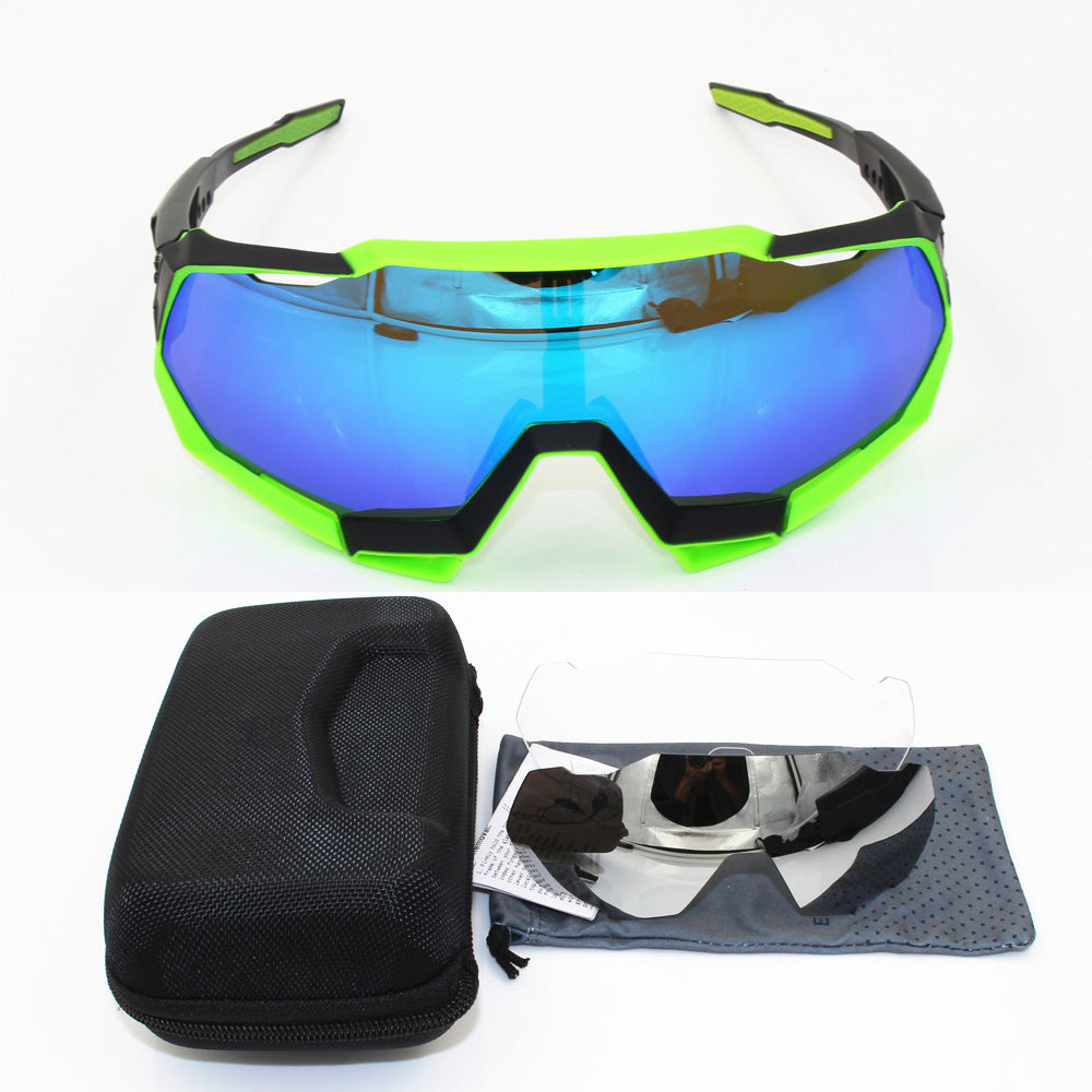 Bicycle riding glasses