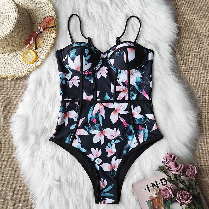 Women One-Piece Swimwear Bikini Suit