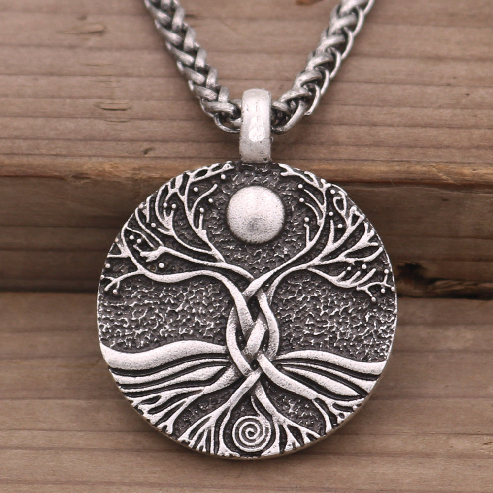 Ancient Moon World Tree Pendant