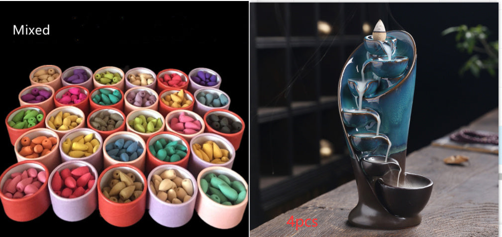 Incense Burner Grain Flow Cloud Incense Treasure