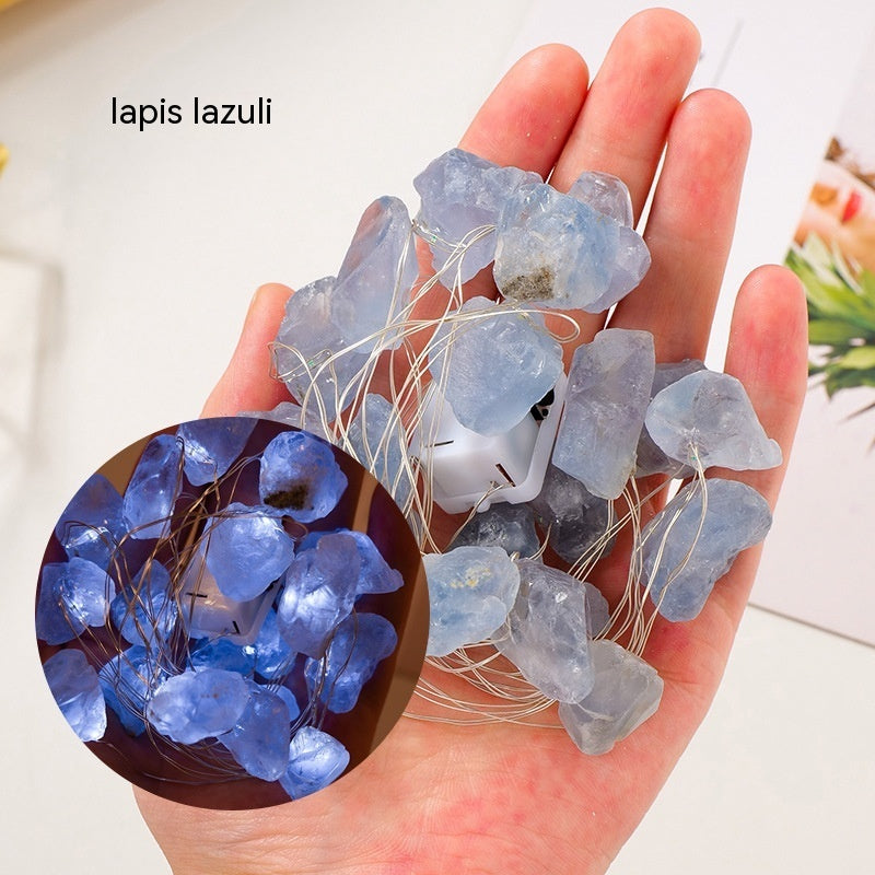 Natural Crystal Coarse Stone Gravel Atmosphere Light