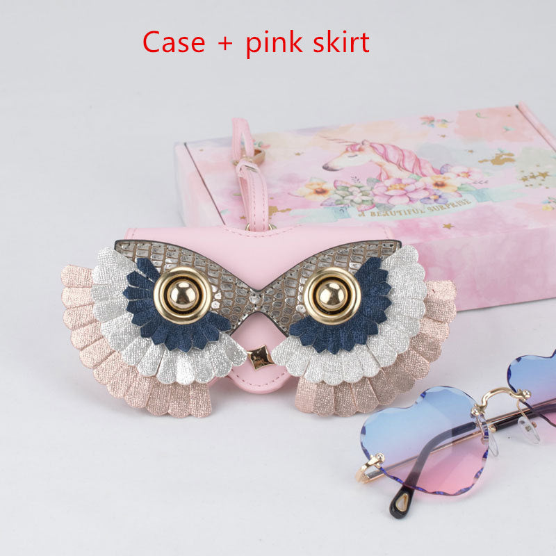 Glasses Bag Ornaments Sun Glasses Case Pu Sunglasses Bag