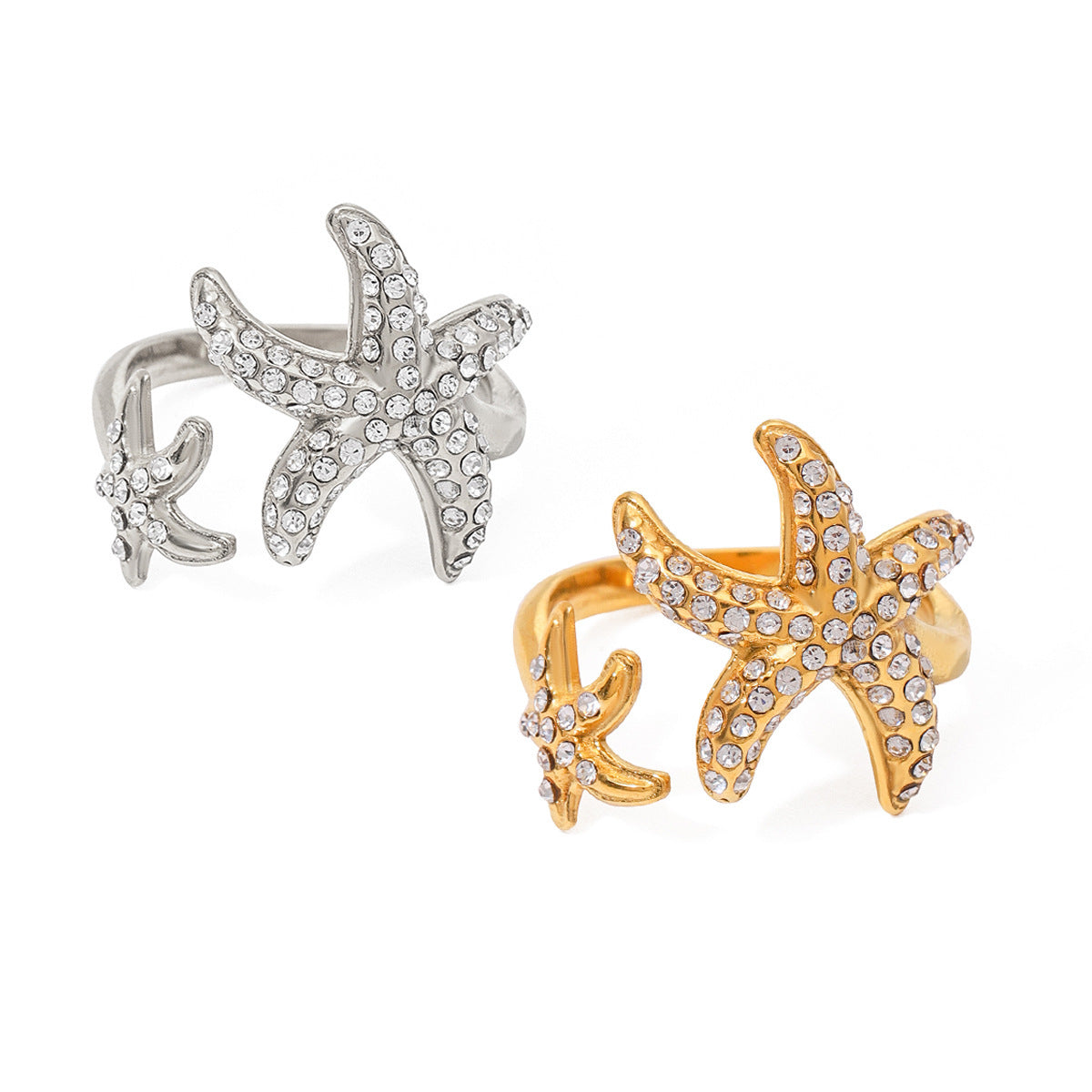 Marina Starfish Diamond Ring