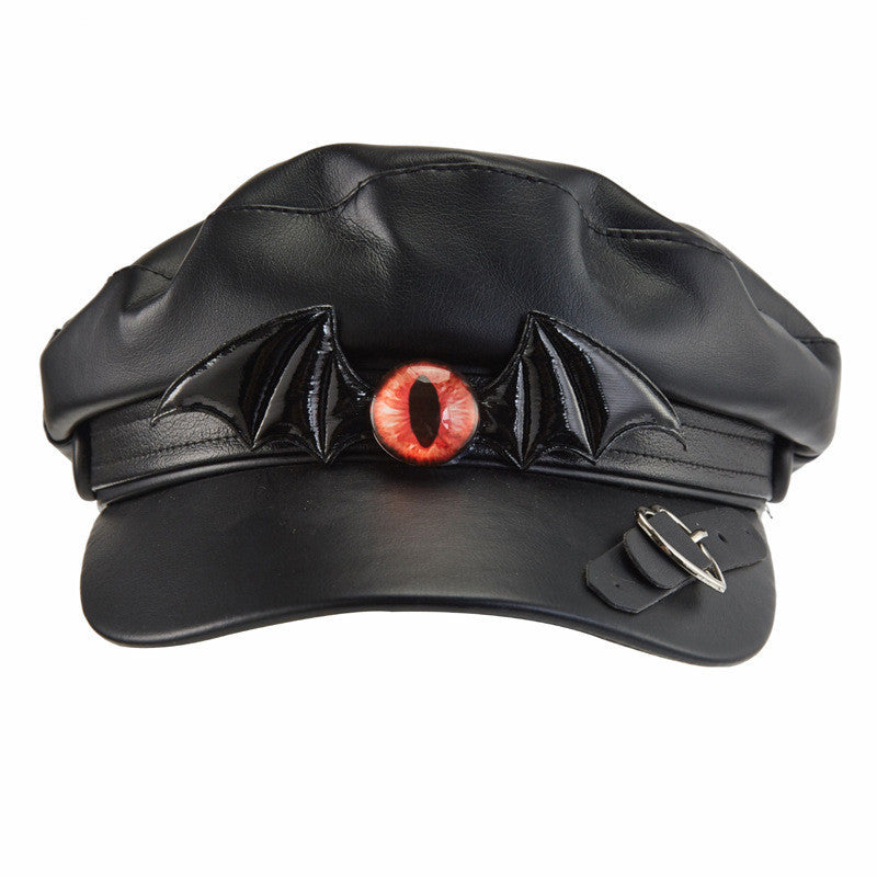 Gothic Dark Newsboy Punk Harajuku Peaked Cap