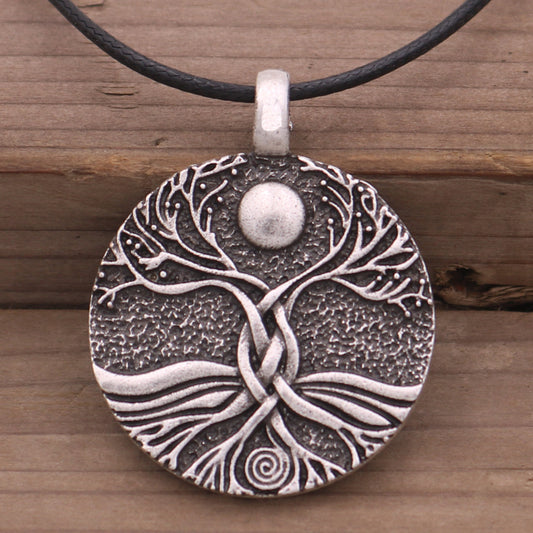 Ancient Moon World Tree Pendant