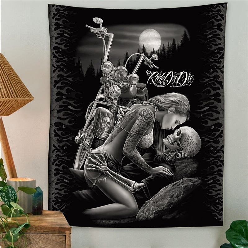 Room Decoration Cloth Gothic Kissing Tapestry